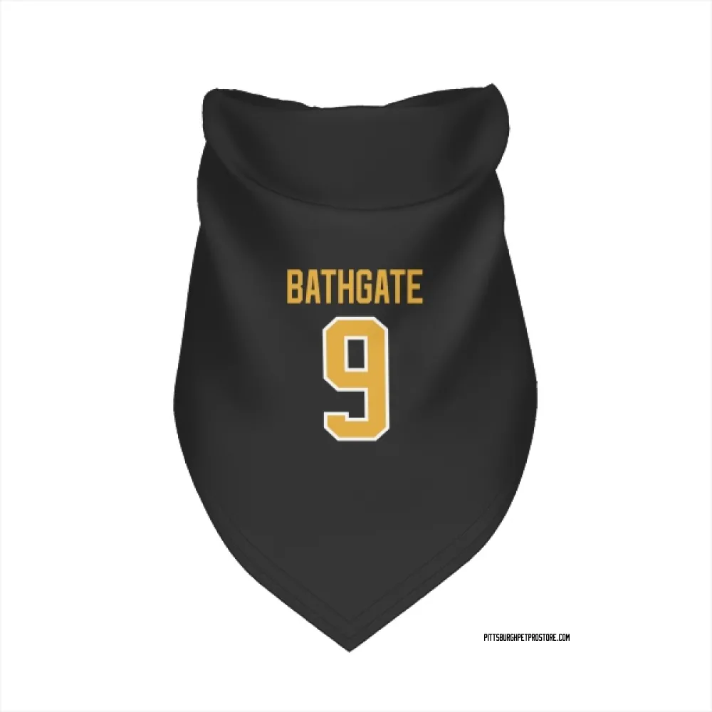 Pittsburgh Penguins Andy Bathgate Black Pet Bandana for Dog & Cat
