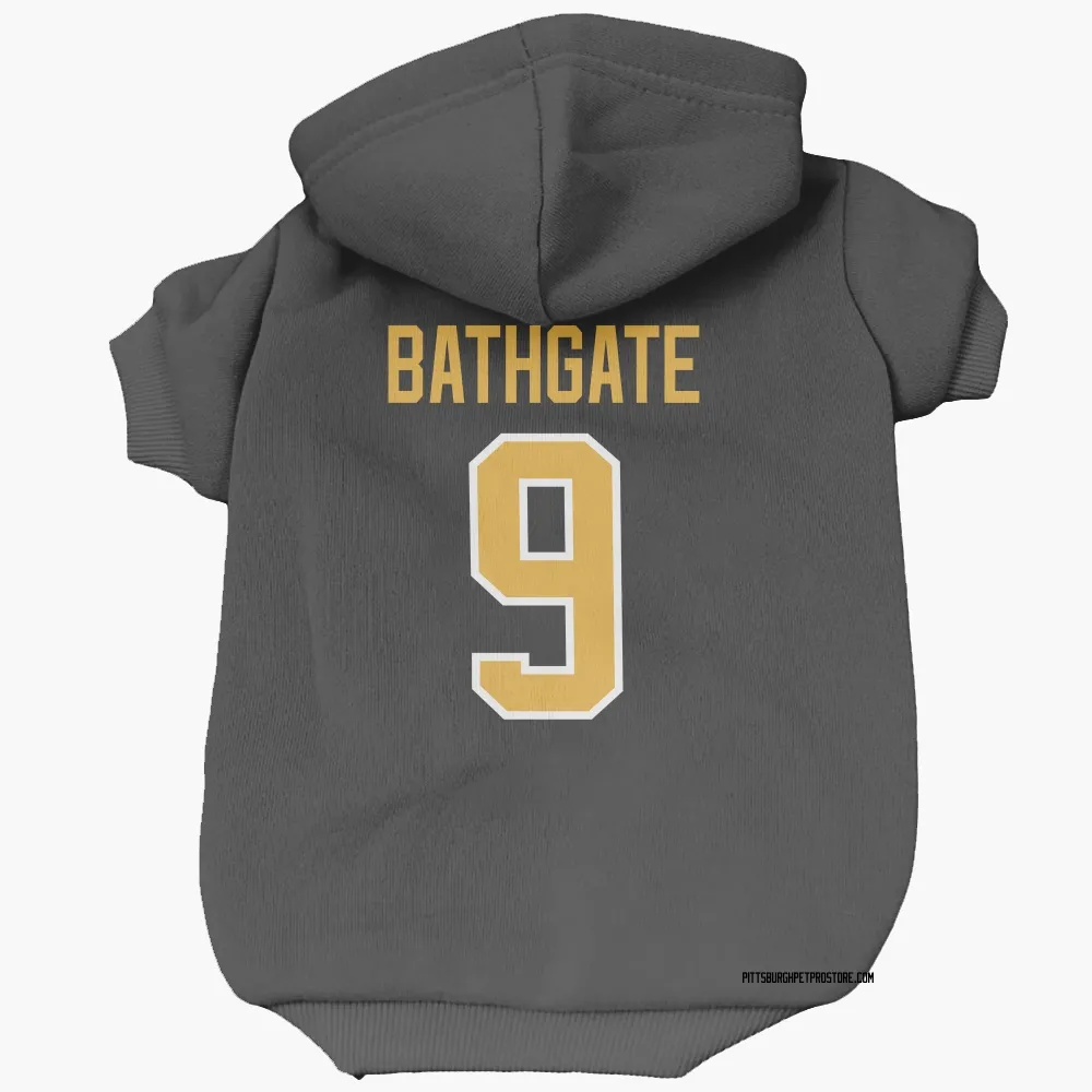 Pittsburgh Penguins Andy Bathgate Black Pet Hoodie for Dog & Cat