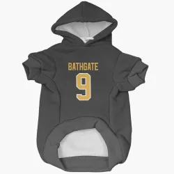 Pittsburgh Penguins Andy Bathgate Black Pet Hoodie for Dog & Cat