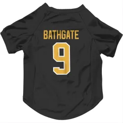 Pittsburgh Penguins Andy Bathgate Black Pet Jersey for Dog & Cat