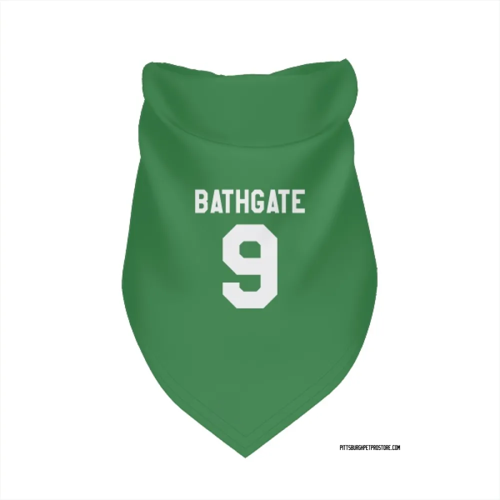 Pittsburgh Penguins Andy Bathgate Green Pet Bandana for Dog & Cat