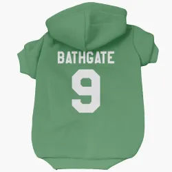 Pittsburgh Penguins Andy Bathgate Green Pet Hoodie for Dog & Cat
