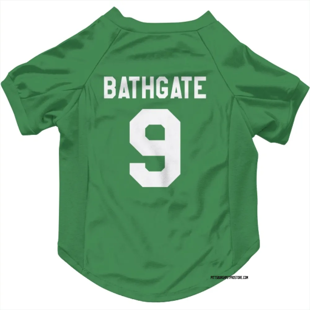 Pittsburgh Penguins Andy Bathgate Green Pet Jersey for Dog & Cat