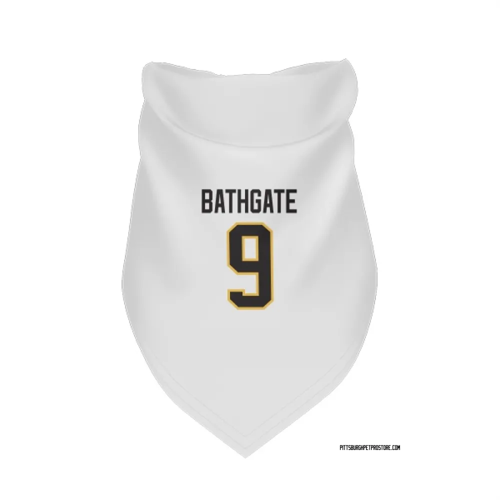 Pittsburgh Penguins Andy Bathgate White Pet Bandana for Dog & Cat