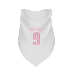 Pittsburgh Penguins Andy Bathgate White Pink Pet Bandana for Dog & Cat