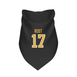 Pittsburgh Penguins Bryan Rust Black Pet Bandana for Dog & Cat