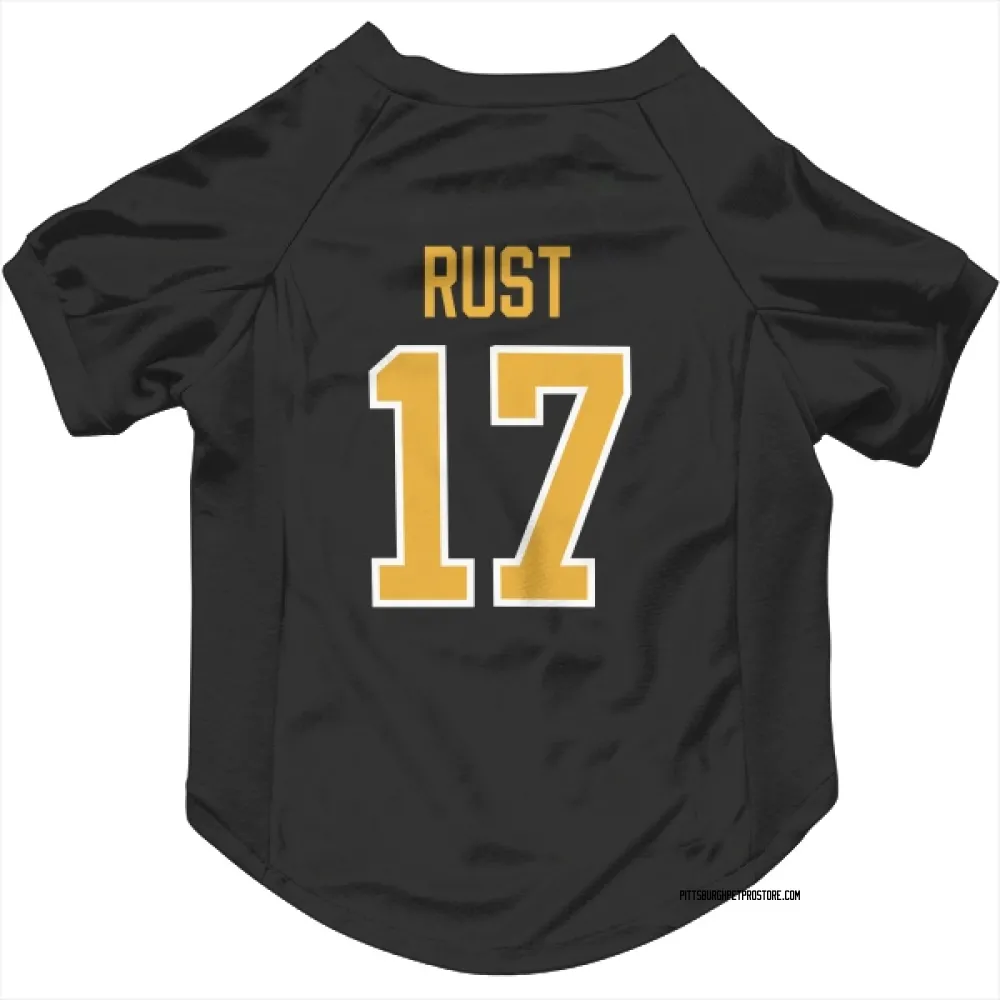 Pittsburgh Penguins Bryan Rust Black Pet Jersey for Dog & Cat