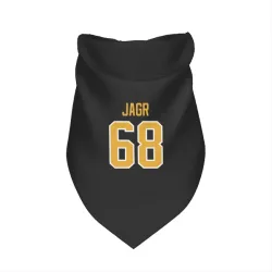 Pittsburgh Penguins Jaromir Jagr Black Pet Bandana for Dog & Cat