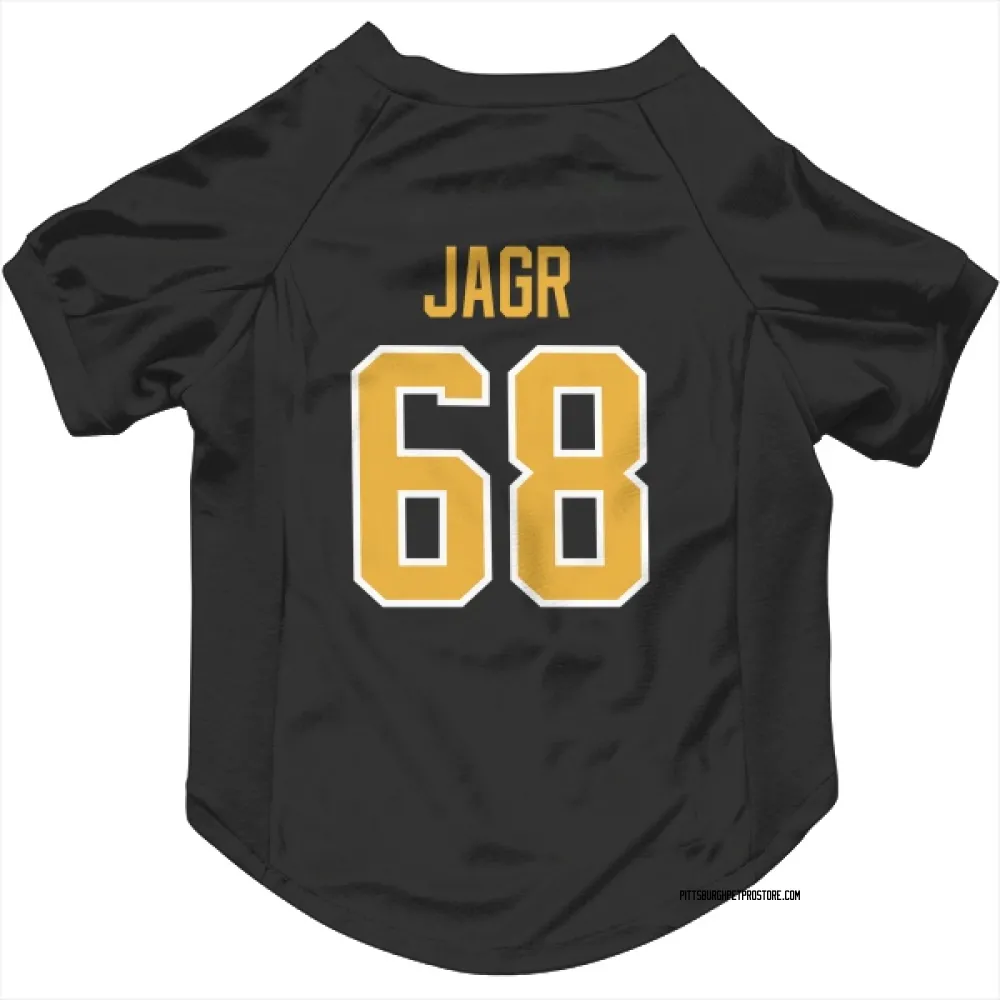 Pittsburgh Penguins Jaromir Jagr Black Pet Jersey for Dog & Cat