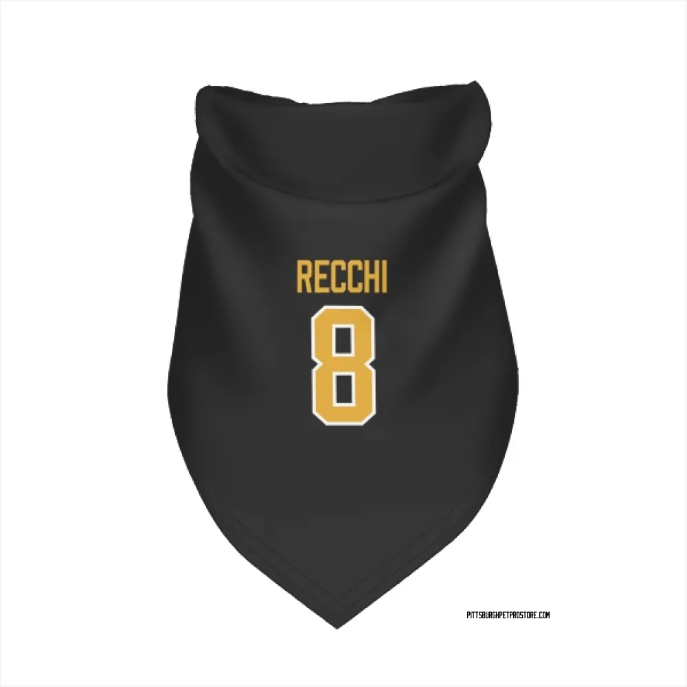 Pittsburgh Penguins Mark Recchi Black Pet Bandana for Dog & Cat