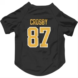 Pittsburgh Penguins Sidney Crosby Black Pet Jersey for Dog & Cat